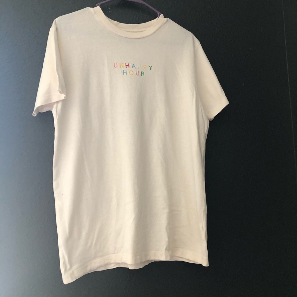 “Unhappy hour” tee